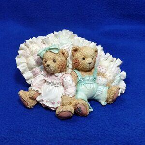 Cherished Teddies Michelle & Michael Friendship Is A Cozy Feeling 910775